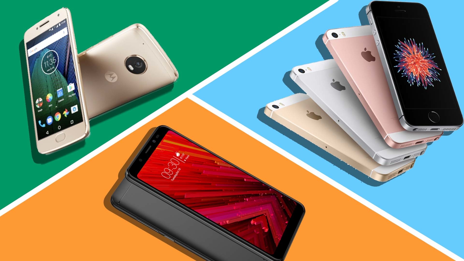 4 Best Smartphones under Rs. 20,000