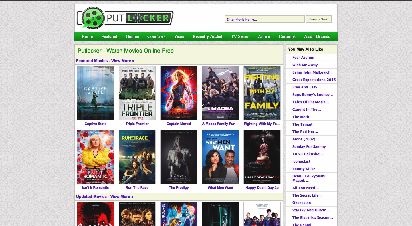 Alternatives to the Putlocker.ch | Watch Free Movies Putlocker ch