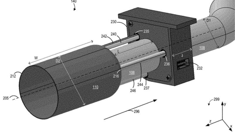 Ford patent shows off slick retractable exhaust tip